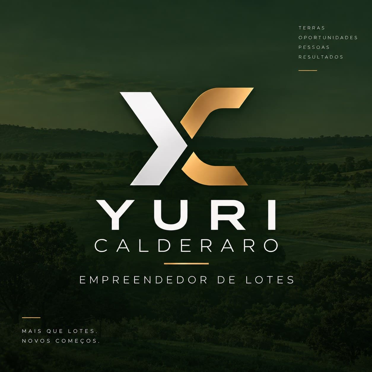 Yuri Calderaro — Empreendedor de lotes